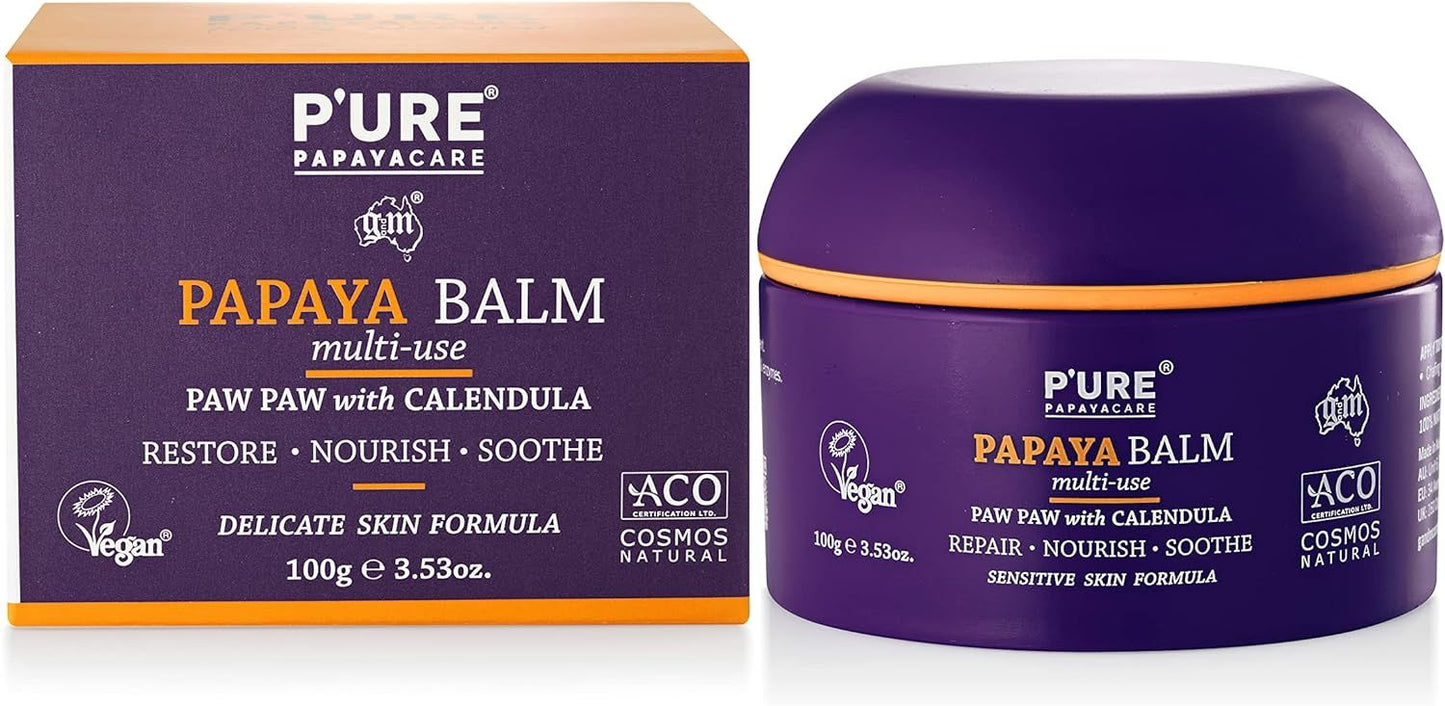 P’URE Papaya Balm Multi-Use 100g