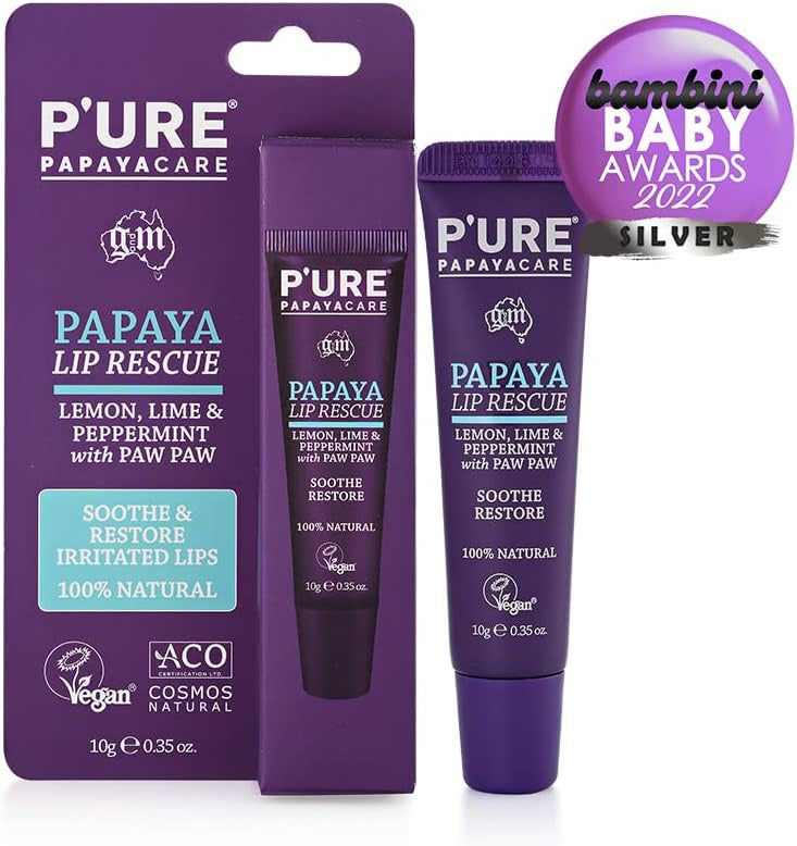 P’URE Papaya Lip Rescue 10g