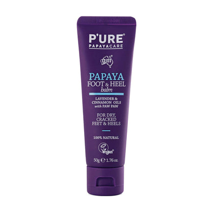 P’URE Papaya Foot & Heel Balm 50g
