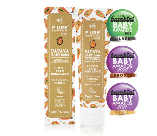 P’URE Papayacare Baby Papaya Baby Balm 50g