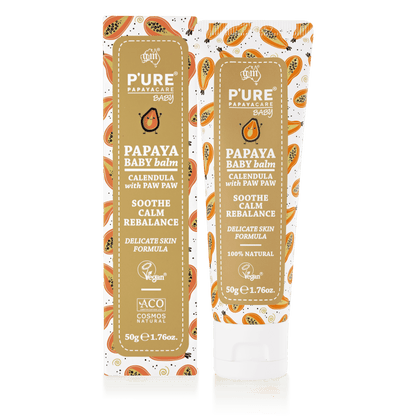 P’URE Papayacare Baby Papaya Baby Balm 50g
