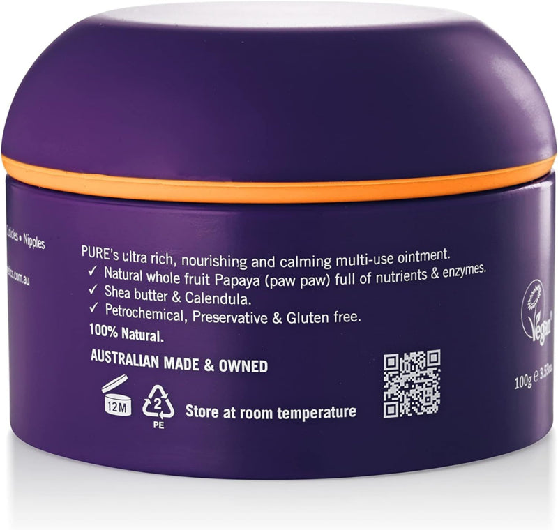 P’URE Papaya Balm Multi-Use 100g