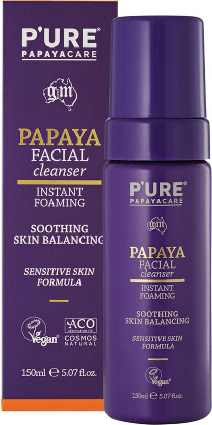 P’URE Papaya Facial Cleanser 150ml