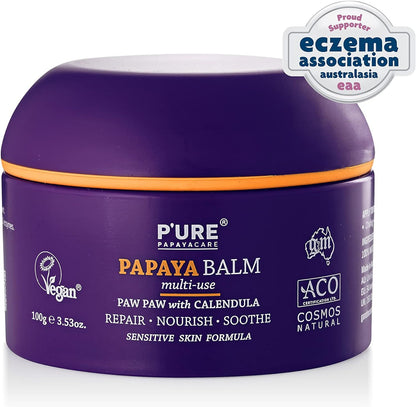 P’URE Papaya Balm Multi-Use 100g