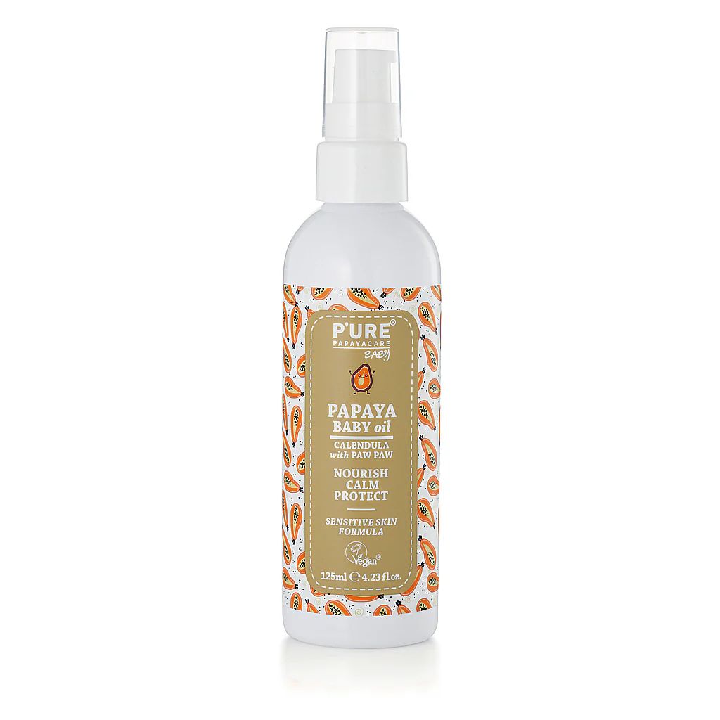 P’URE Papayacare Baby Papaya Baby Oil 125ml