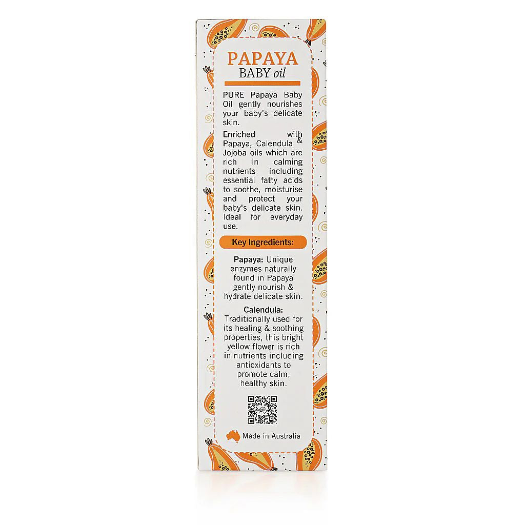 P’URE Papayacare Baby Papaya Baby Oil 125ml