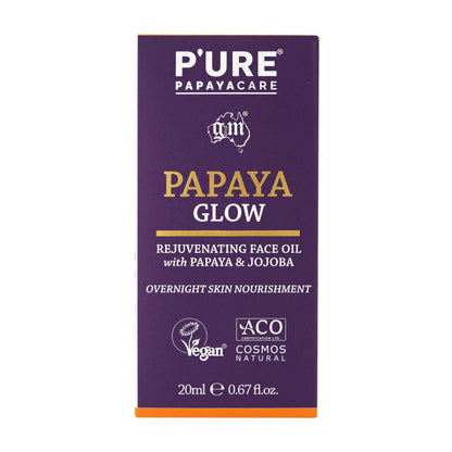 P’URE Papaya Glow Rejuvenating Face Oil 20ml