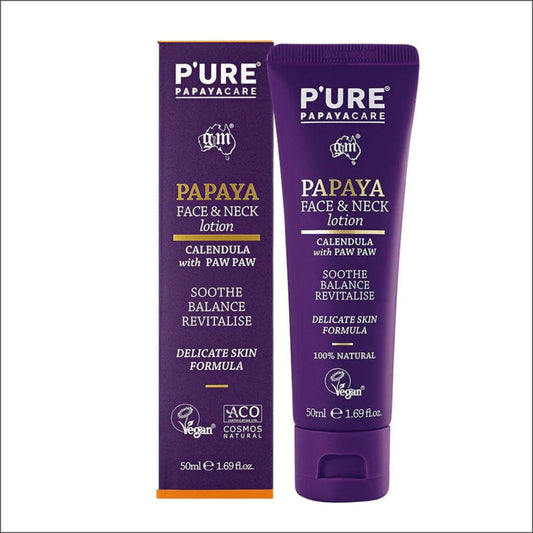 P’URE Papaya Face & Neck Lotion 50ml